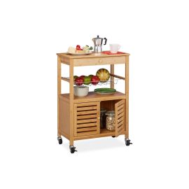 relaxdays Küchenwagen 82 x 59.5 x 35 cm - FRI-GX47-0032TM