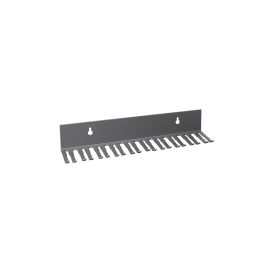 Adam Hall CABLE HOLDER Wandmontage, Stahl, Schwarz, 19 Aufnahmen - FRI-GX47-007BTE