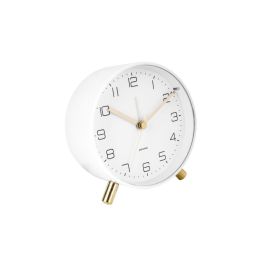 KARLSSON Klassischer Wecker Lofty Weiss - FRI-GX47-0002PP