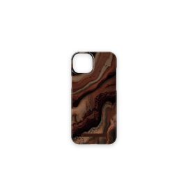 Ideal of Sweden Back Cover Dark Amber Marble iPhone 15 Plus - FRI-GX47-0036M3