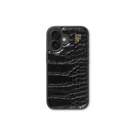 Ideal of Sweden Back Cover Croco iPhone 16 Plus Schwarz - FRI-GX47-003SS7
