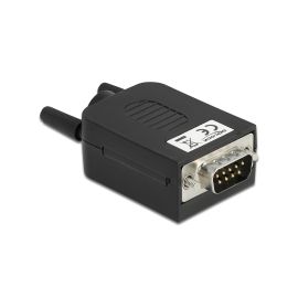 Delock Adapter DB9 - Terminalblock Stecker, mit Gehäuse - FRI-GX47-0045YG