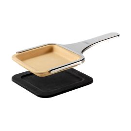 Stöckli Ton-Pfännchen mit Halter, 4 Stück - FRI-GX47-00151M