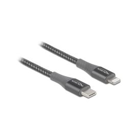 Delock USB-Kabel USB-C - Lightning 2 m, Grau - FRI-GX47-005G6Y