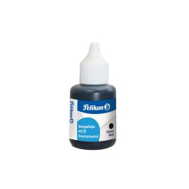 Pelikan Stempelfarbe mit Öl 30 ml, Schwarz - FRI-GX47-001N0X