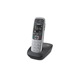 Gigaset Schnurlostelefon E560 Schwarz/Silber - FRI-GX47-001BA2