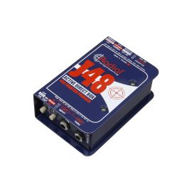 Radial J48 Aktive Phantomspeisung Metall Schwarz - FRI-GX47-005EBH