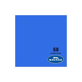 Savage Hintergrund Papier 1.35 x 11 m Studio Blue - FRI-GX47-006PZS