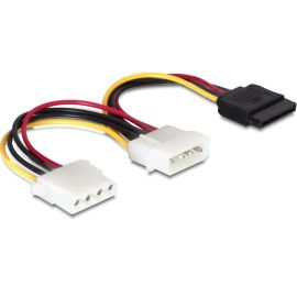 Delock Y-Stromkabel Molex - Molex/SATA 16.5 cm - FRI-GX47-005528