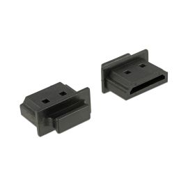 Delock Staubschutz HDMI-A f 10 Stk. Schwarz - FRI-GX47-0044HF