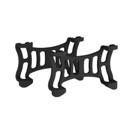 tractive GPS-Tracker Dog 6 Klammern schwarz 2 Stück - FRI-GX47-0023C6