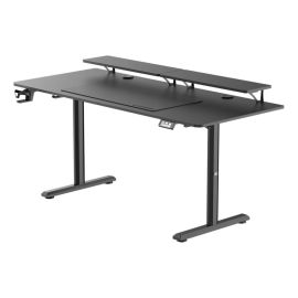 Ultradesk Gaming Tisch Highlander XXL Schwarz - FRI-GX47-003WD4