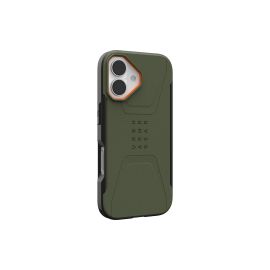 UAG Back Cover Civilian MS iPhone 17 Pro Olive/Pop - FRI-GX47-003B41
