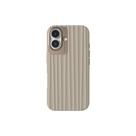 Nudient Back Cover Bold MagSafe iPhone 16 Linen Beige - FRI-GX47-000RYQ