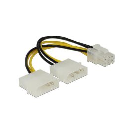 Delock Y-Stromkabel 6Pin - 2x Molex 15 cm - FRI-GX47-003SPE