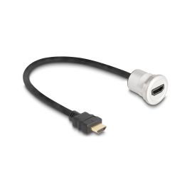Delock HDMI Einbaubuchse mit Kabelpeitsche - FRI-GX47-007DV6