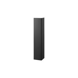 Yamazaki Toilettenpapierhalter Tower mit Rollen 16 x 80.5 cm, Schwarz - FRI-GX47-0033XA