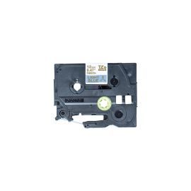 Brother Beschriftungsband TZe-RL34 Gold auf Hellblau - FRI-GX47-004090