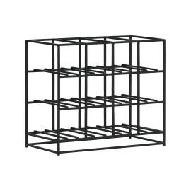 House Doctor Weinregal HD12, 20 x 41 x 35 cm, Schwarz - FRI-GX47-002JT7