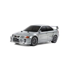 Tamiya Tourenwagen Mitsubishi Lancer EVO V TT-02 Kit mit ESC, 1:10 - FRI-GX47-005ACW