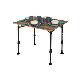 Eurotrail Campingtisch Rochefort L Holz Composite 100 cm x 68 cm - FRI-GX47-002QMR