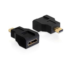 Delock Adapter Micro-HDMI (HDMI-D) - Mini HDMI-C Stecker – Buchse - FRI-GX47-000TRD