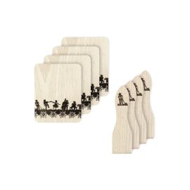 Trendform Pfännchenhalter-Set Swiss 4 Stück - FRI-GX47-001PJ5