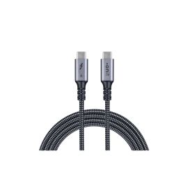 onit Thunderbolt 4-Kabel 240 W, USB-C - USB-C, 2 m, Schwarz/Grau - FRI-GX47-005V1E