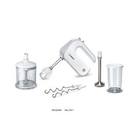 Bosch Handmixer MFQ4080 Silber/Weiss - FRI-GX47-005MFR