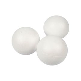 Creativ Company Styropor-Kugeln 8 cm, Weiss, 25 Stück - FRI-GX47-000BQF