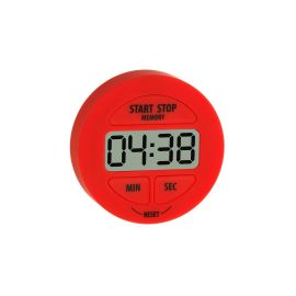 TFA Dostmann Timer Digital mit Stoppuhr, Rot - FRI-GX47-005V2G