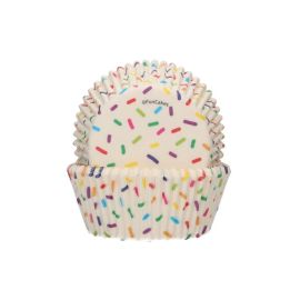 Funcakes Muffin Backform Sprinkles 48 Stück - FRI-GX47-0041QZ