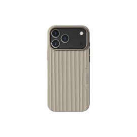 Nudient Back Cover Bold MagSafe iPhone 17 Pro Max Linen Beige - FRI-GX47-000AQ7