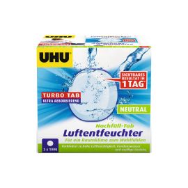 UHU Entfeuchter Airmax Nachfüll-Tab 100 g, 2 Stück - FRI-GX47-0063E2