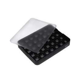 Lurch Eiswürfelform Würfel Schwarz / Transparent, 2 x 2 cm - FRI-GX47-0029E3