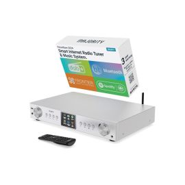 Majority Fitzwilliam 2024 Silver, Internetradio-Tuner, DAB+, UKW - FRI-GX47-007R01