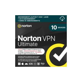 Norton VPN Ultimate ESD, Vollversion, 10 PC, 1Jahr 50 GB - FRI-GX47-0001H0