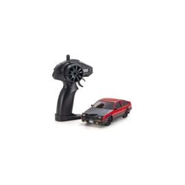 Kyosho Toyota AE86 RD/BK 1:28, Rot/Schwarz - FRI-GX47-002F93
