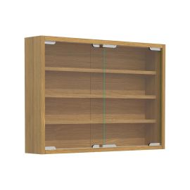 VCM Vitrine Agisa M 57 x 40 cm, Buche - FRI-GX47-004SDT