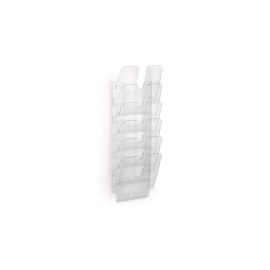 DURABLE Prospektständer Flexiplus 6 A4, Transparent - FRI-GX47-001GBB