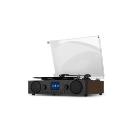 Audizio Plattenspieler Tulsa Schwarz/Braun - FRI-GX47-002RYM