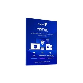 F-Secure Total Security Box, Vollversion, 3 Geräte, 1 Jahr - FRI-GX47-000Y9P