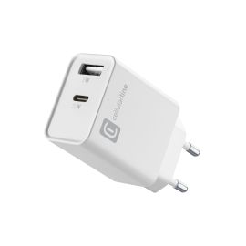 Cellular Line Multiport Charger PD 20W, USB-A, USB-C, Weiss - FRI-GX47-006WS6