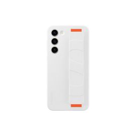 Samsung Back Cover Silicone Grip Galaxy S23+ Weiss - FRI-GX47-002QVR