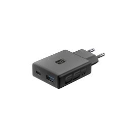 Cellular Line POWER LITE 65 W USB-C 18 W USB-A GaN+ Schwarz - FRI-GX47-006WTN