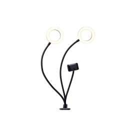 Dörr Videoleuchte 2-er Ringlicht SLR-12 Bi-Color - FRI-GX47-0003DA