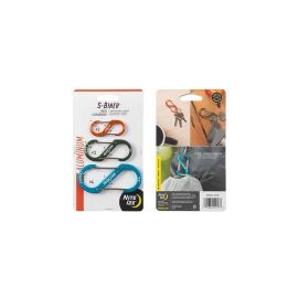 NITE IZE Karabiner S-Biner Aluminum Dual Combo, 3er-Pack, assortiert - FRI-GX47-005QAG