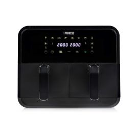 Princess Heissluft-Fritteuse 182068 Double Basket Airfryer 8 l - FRI-GX47-002BHF