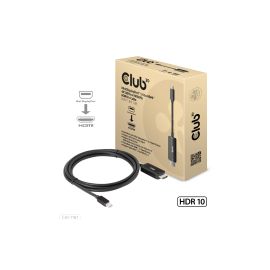 Club 3D Kabel CAC-1187 Mini-DisplayPort - HDMI, 1.8 m - FRI-GX47-003ZS0