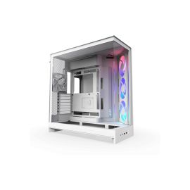 NZXT PC-Gehäuse H9 Flow RGB Weiss - FRI-GX47-000CFX